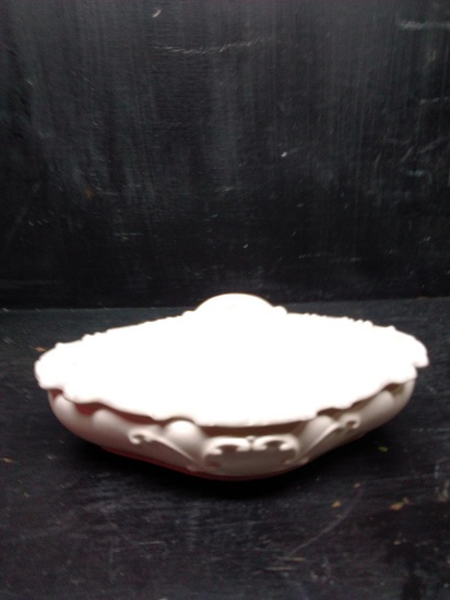 Ceramic Outer Banks Craft Oval Covered Dish