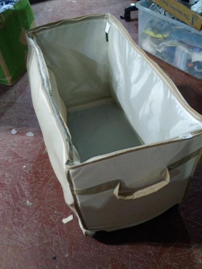 BL-Rolling Storage Tote-Canvas