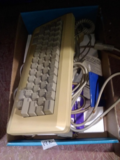 BL-Vintage Computer Items-Discs, Keyboard