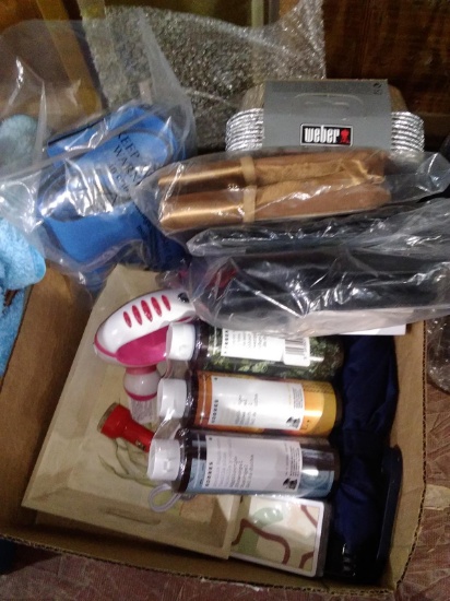 BL-Grilling Pans, Travel Pouches, Shower Gel, Umbrella
