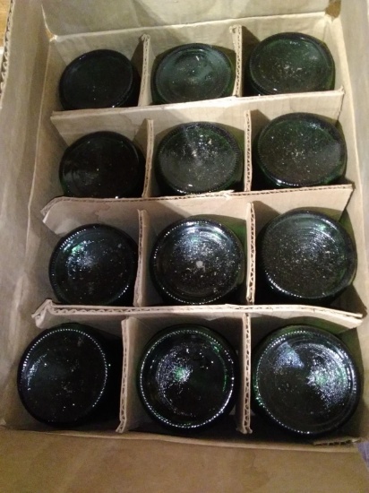 BL-12 Green Glass Bottles