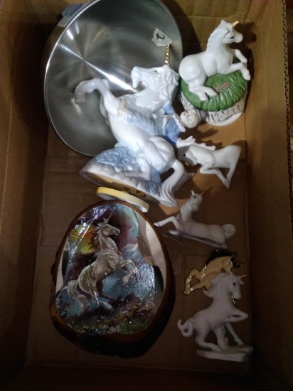 BL-Assorted Unicorn Decor, Metal Mixing Bowl