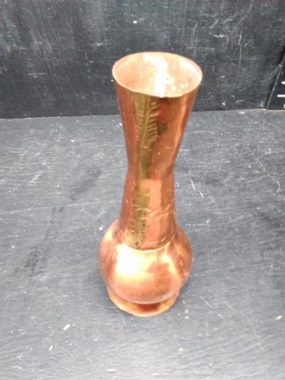 Hammered Copper Vase