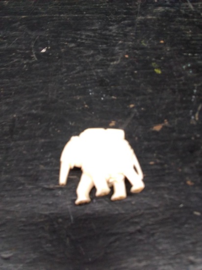 Elephant Home Decor-Ivory with Seat