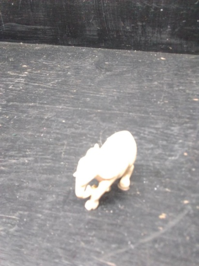 Elephant Home Decor-Ivory Hat Pin Holder