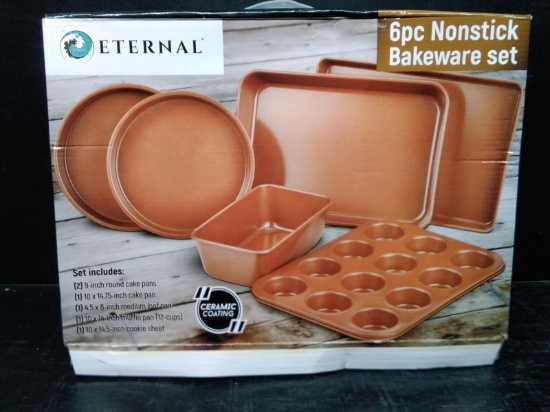 Eternal 6 pc Bakeware Set -NIB