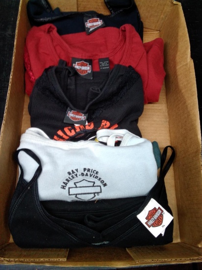 Collection 5 Harley Davidson Ladies M, L, LX Shirts