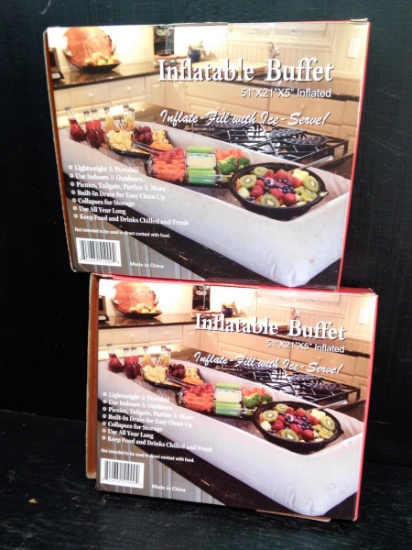 Collection 2 Inflatable Buffet Servers-NIB