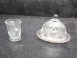 Wabash Federal Toy Spooner and Covered Butter