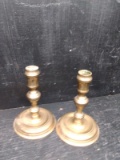 Pair Brass Candlesticks