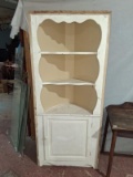 Antique Painted Pine Corner Cabinet