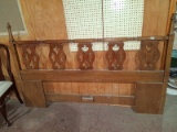 MCM Pecan King Headboard