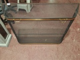 Metal & Brass Fire Screen