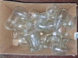 BL- Assorted Clear Glassware & Stems