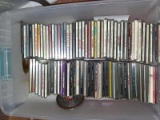 BL- Assorted Music CD's w/ Storage Tote