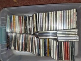 BL- Assorted Music CD's w/ Storage Tote