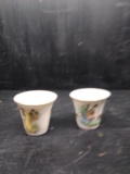 Collection 2 Oriental Sake Cups