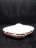 Ceramic Outer Banks Craft Oval Covered Dish