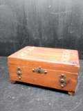 Vintage Carved Wooden Box
