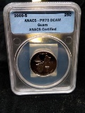 Coin-ANACS Certified PR70 DCAM-Guam