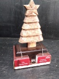 Marble Tree Stocking Holder
