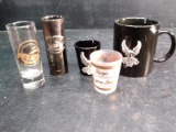 Collection 5 Sturgis, SD Shot Glasses, Mug