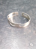 Jewelry-Silver Tone Cuff Child's Bracelet