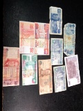 Collection Assorted Foreign Paper Notes