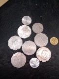 Collection 10 Various  Foreign Coins