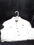 Clothing-Harley Davidson Cotton Crop Top Fringe Edge Shirt Size XL