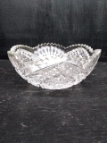 EAPG Cut Glass Bowl