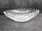 American Fostoria Oval Serving Bowl