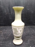 Vintage Wedgewood Green Vase