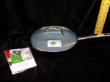 The Todd English Collection 10.5 Inch Frying Pan with Lid -NEW