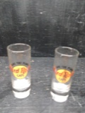 Hard Rock Cafe -2 Shot Glasses