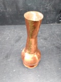 Hammered Copper Vase