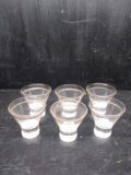Collection 6 Vintage MCM Barware Glasses