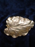 1941 VCM Brass Leaf Dish