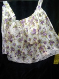 Vintage Apron-Lavender Flowers