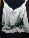 Vintage Apron-Small Green Gingham