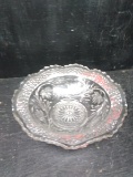 Vintage EAPG Ruffled Edge Bowl