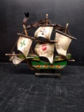 Home Decor Wooden Pinta Ship
