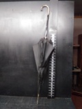 Vintage Umbrella with Sterling Silver Handle