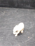Elephant Home Decor-Ivory Hat Pin Holder