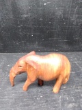 Elephant Home Decor-Carved Teak