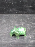 Elephant Home Decor-Polished Green Jade