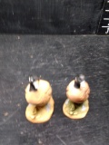 Pair Ceramic Duck Figures