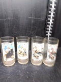 Collection 4 Saturday Evening Post Glasses
