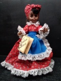 Vintage Rubber Doll-The Gambina -with Tag