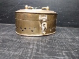 Vintage Brass Cricket Box